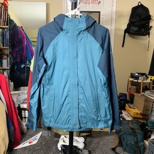 Womens Vintage Rain Windbreaker